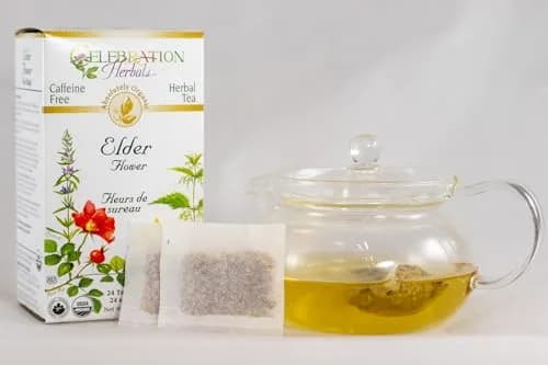 Celebration Herbals Organic Elder Flower Tea Bags 24 Count | Certified Organic Elderberry Tea for Relaxation & Wellness thumbnail 3