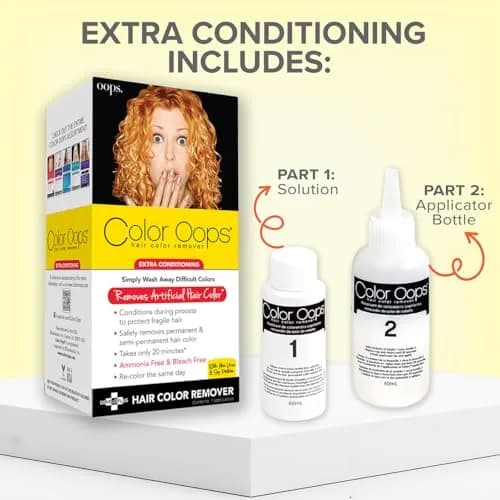 Color Oops Extra Conditioning Hair Color Remover 150ml (5 fl oz) | Safely Removes Permanent Dye thumbnail 3