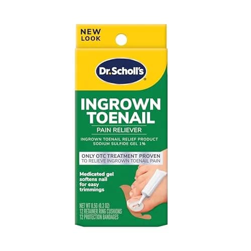 Dr. Scholl's Ingrown Toenail Pain Reliever Medicated Gel 0.3 Oz (8.87 ml) | Proven OTC Pain Relief thumbnail 1
