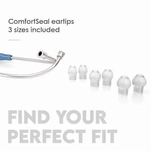 MDF Instruments MD One Stainless Steel Adult Stethoscope Royal Blue Tube | Acoustic Precision & Durability thumbnail 8
