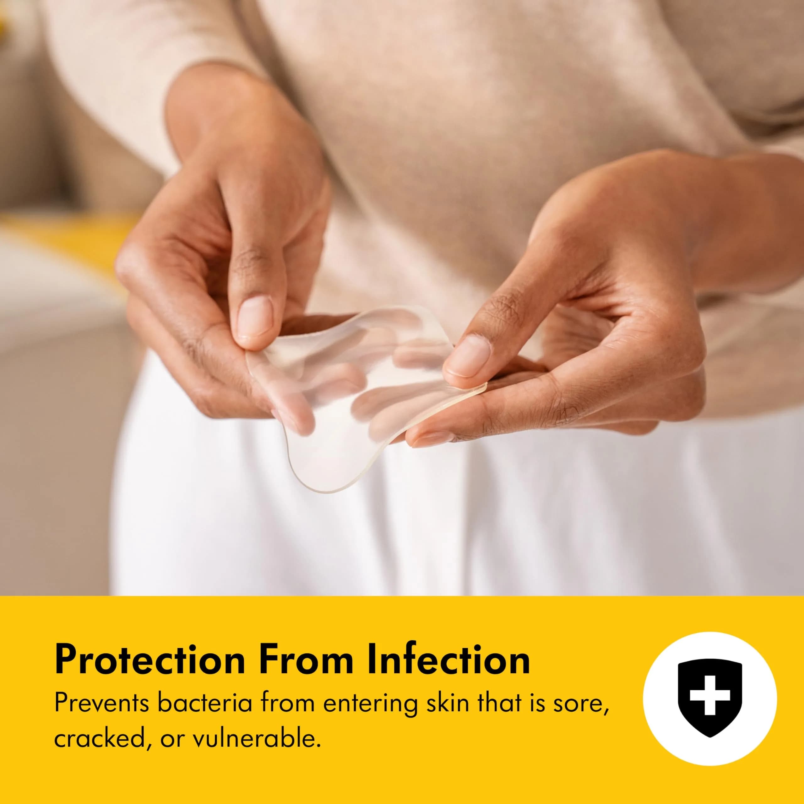 Medela Hydrogel Pads for Sore Nipples | Cooling Moisture Supports Natural Healing, Pack of 4 - view 7