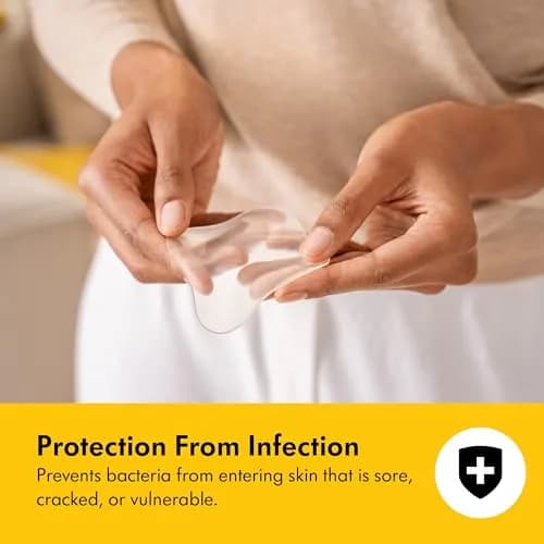 Medela Hydrogel Pads for Sore Nipples | Cooling Moisture Supports Natural Healing, Pack of 4 thumbnail 7