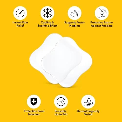 Medela Hydrogel Pads for Sore Nipples | Cooling Moisture Supports Natural Healing, Pack of 4 thumbnail 3