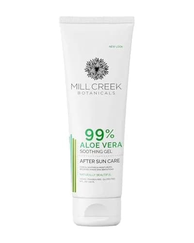 Mill Creek Aloe Vera Gel, 8 Ounce | Soothes Sunburn & Skin Irritations thumbnail 1