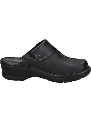 Josef Seibel Carole Women’s Clog, Black, EU 40 (US 9-9.5) Medium | Premium Leather Support & Comfort thumbnail 4
