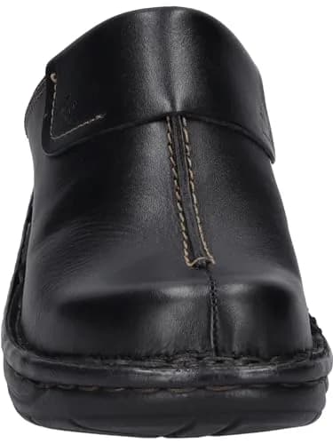 Josef Seibel Carole Women’s Clog, Black, EU 40 (US 9-9.5) Medium | Premium Leather Support & Comfort thumbnail 5