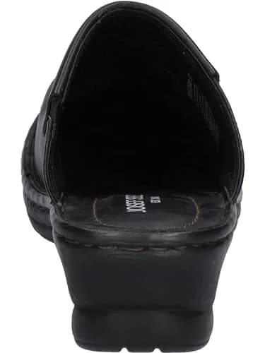 Josef Seibel Carole Women’s Clog, Black, EU 40 (US 9-9.5) Medium | Premium Leather Support & Comfort thumbnail 3