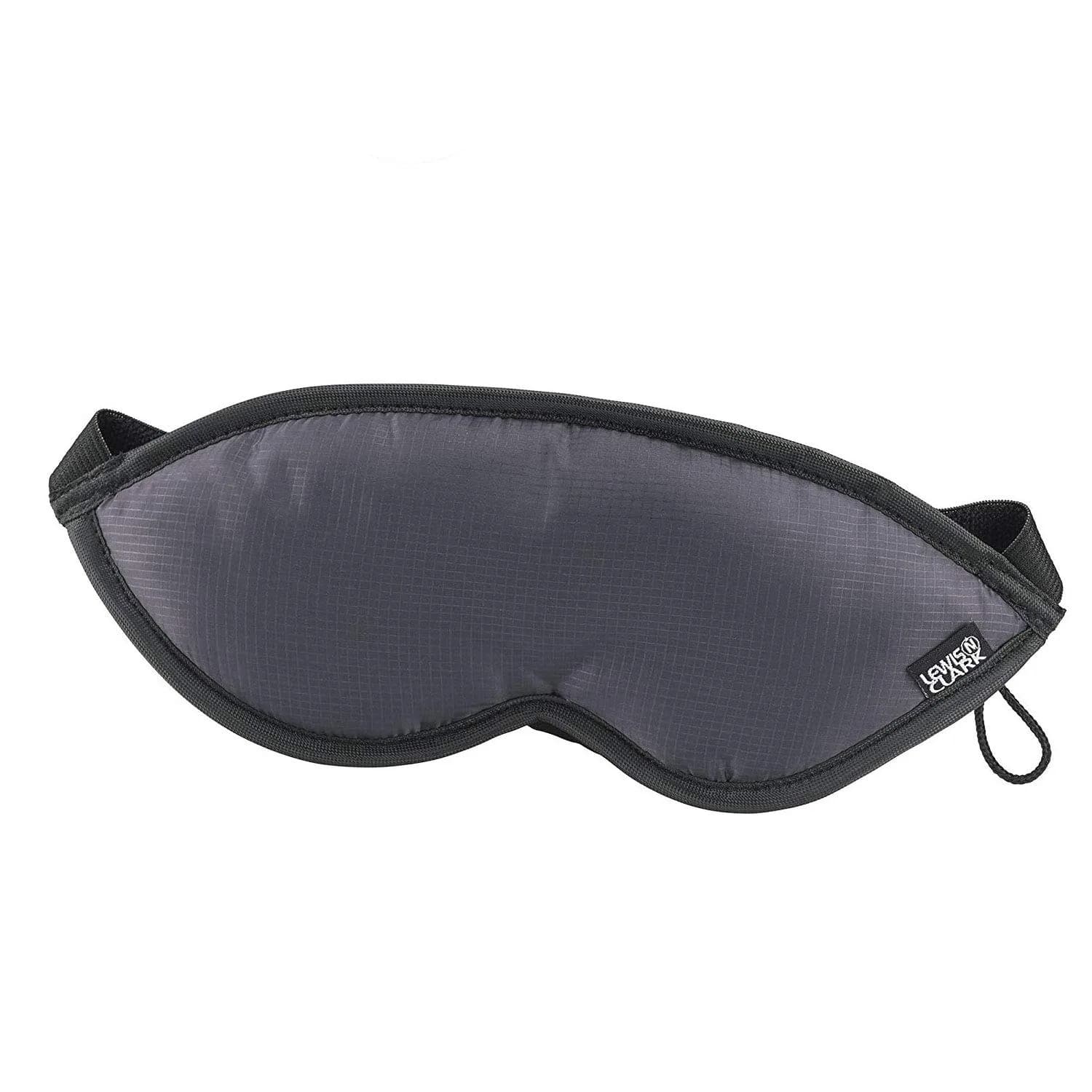 Lewis N. Clark Comfort Sleep Mask | Light Blocking & Adjustable | Gray