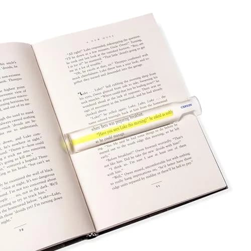 Carson MagniRead 1.5x Magnifier | Crystal Clear Acrylic Lens for Reading & Fine Print thumbnail 3