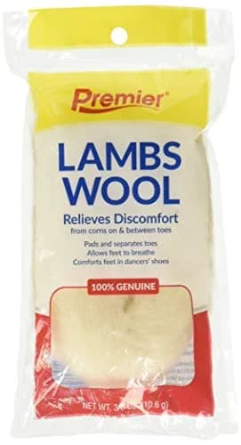 プルミエ Lambs Wool 0.37 Oz | Corn & Callus Remover Cushions for Feet thumbnail 1
