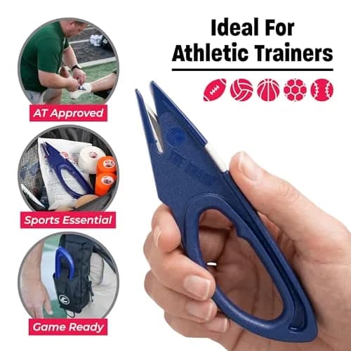 Cramer Shark Tape Cutter & Remover Standard Tape Cutter | Safe Edge Scissors for Athletic Tape & Bandages thumbnail 6