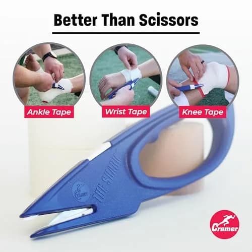 Cramer Shark Tape Cutter & Remover Standard Tape Cutter | Safe Edge Scissors for Athletic Tape & Bandages thumbnail 7