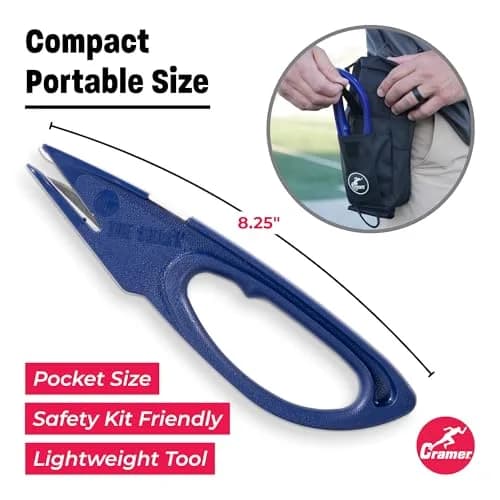 Cramer Shark Tape Cutter & Remover Standard Tape Cutter | Safe Edge Scissors for Athletic Tape & Bandages thumbnail 3