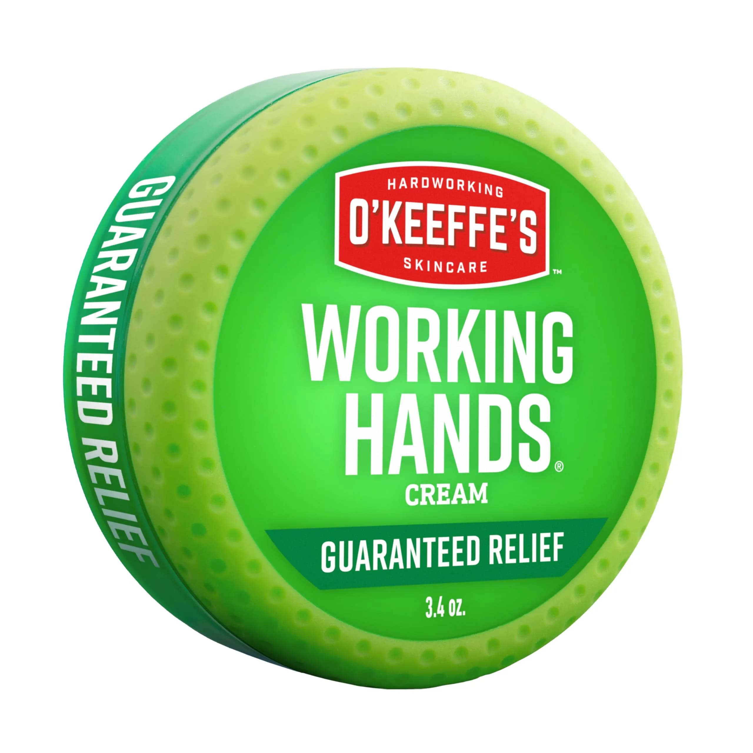 O'Keeffe's Working Hands Hand Cream 96g (3.4 oz) Jar | Clinically Proven Relief for Extreme Dryness