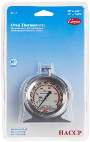 Cooper-Atkins Stainless Steel Oven Thermometer 100-600°F | Accurate & NSF Approved thumbnail 1