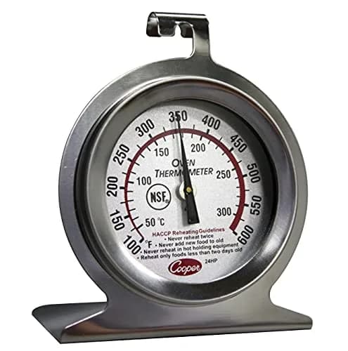 Cooper-Atkins Stainless Steel Oven Thermometer 100-600°F | Accurate & NSF Approved thumbnail 2