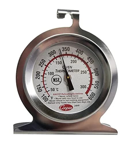 Cooper-Atkins Stainless Steel Oven Thermometer 100-600°F | Accurate & NSF Approved thumbnail 3