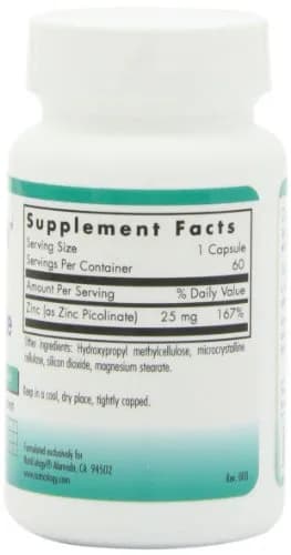 Allergy Research Group Zinc Picolinate 25 mg | Supports Immunity & Enzyme Function (70-120 chars) thumbnail 3