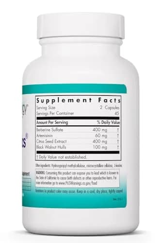 Allergy Research Group TriBiotics Berberine Artemisinin 90 Capsules | GI Support & Microbial Balance thumbnail 2