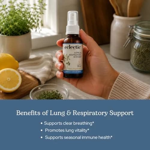 Eclectic Institute Lung & Respiratory Support Herbal Throat Spray | Natural, Vegan, Non-GMO (1 fl oz | 30 ml) thumbnail 4
