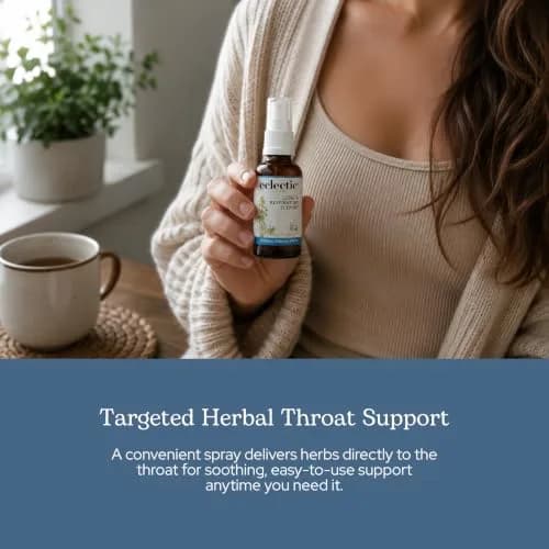 Eclectic Institute Lung & Respiratory Support Herbal Throat Spray | Natural, Vegan, Non-GMO (1 fl oz | 30 ml) thumbnail 5