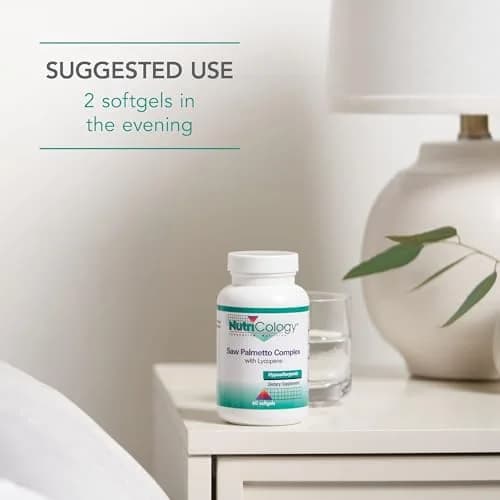 Allergy Research Group Saw Palmetto Complex with Lycopene 60 Softgels | Supports Prostate & Urinary Health thumbnail 4