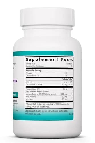 Allergy Research Group Saw Palmetto Complex with Lycopene 60 Softgels | Supports Prostate & Urinary Health thumbnail 3