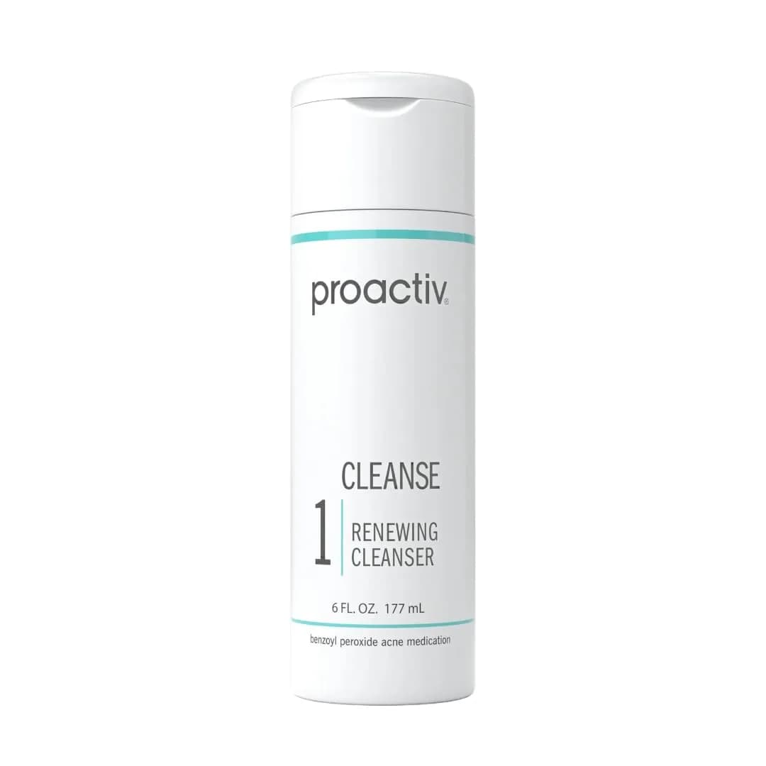 Proactiv Acne Cleanser with Benzoyl Peroxide & Hyaluronic Acid 118ml (4 Fl Oz) | Fights Acne & Hydrates Skin — white