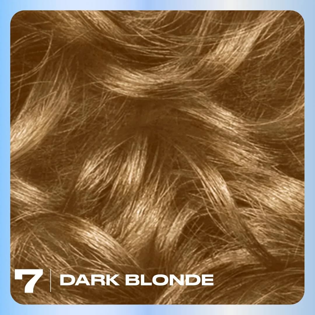 Clairol Nice'n Easy Permanent Hair Dye - 7 Dark Blonde, Single Pack (6.26 Fl Oz) for 100% Gray Coverage - view 3