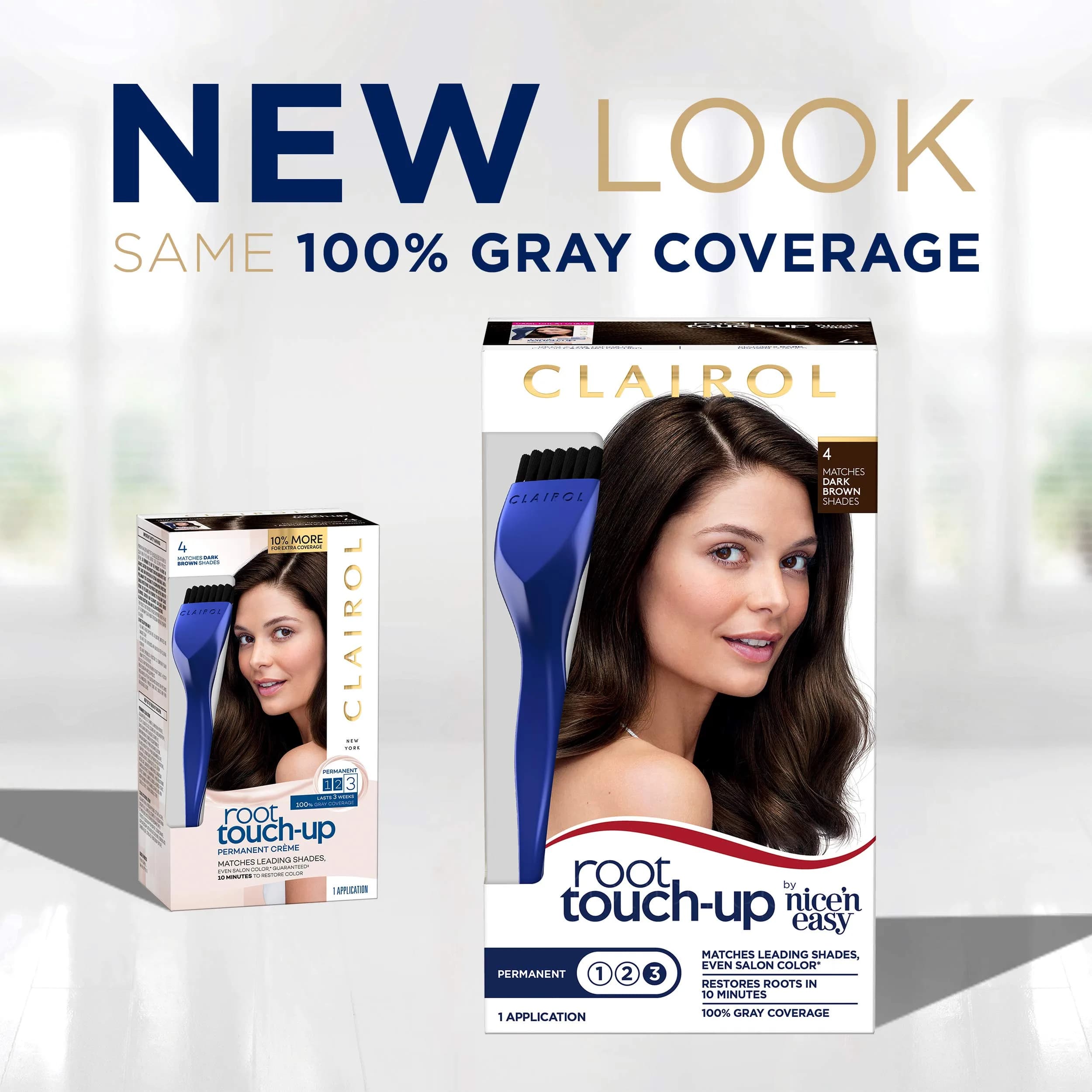 Clairol Root Touch-Up Permanent Hair Color Creme, 6 Light Brown, 1 Count | Blends Salon Shades in 10 Minutes - view 6