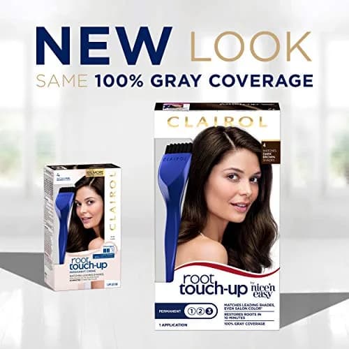 Clairol Root Touch-Up Permanent Hair Color Creme, 6 Light Brown, 1 Count | Blends Salon Shades in 10 Minutes thumbnail 6