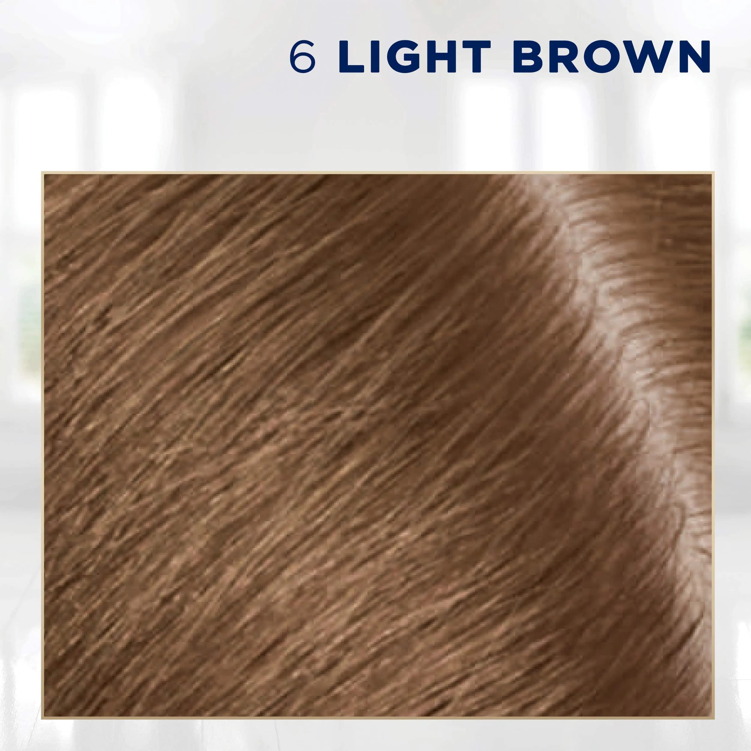 Clairol Root Touch-Up Permanent Hair Color Creme, 6 Light Brown, 1 Count | Blends Salon Shades in 10 Minutes - view 3