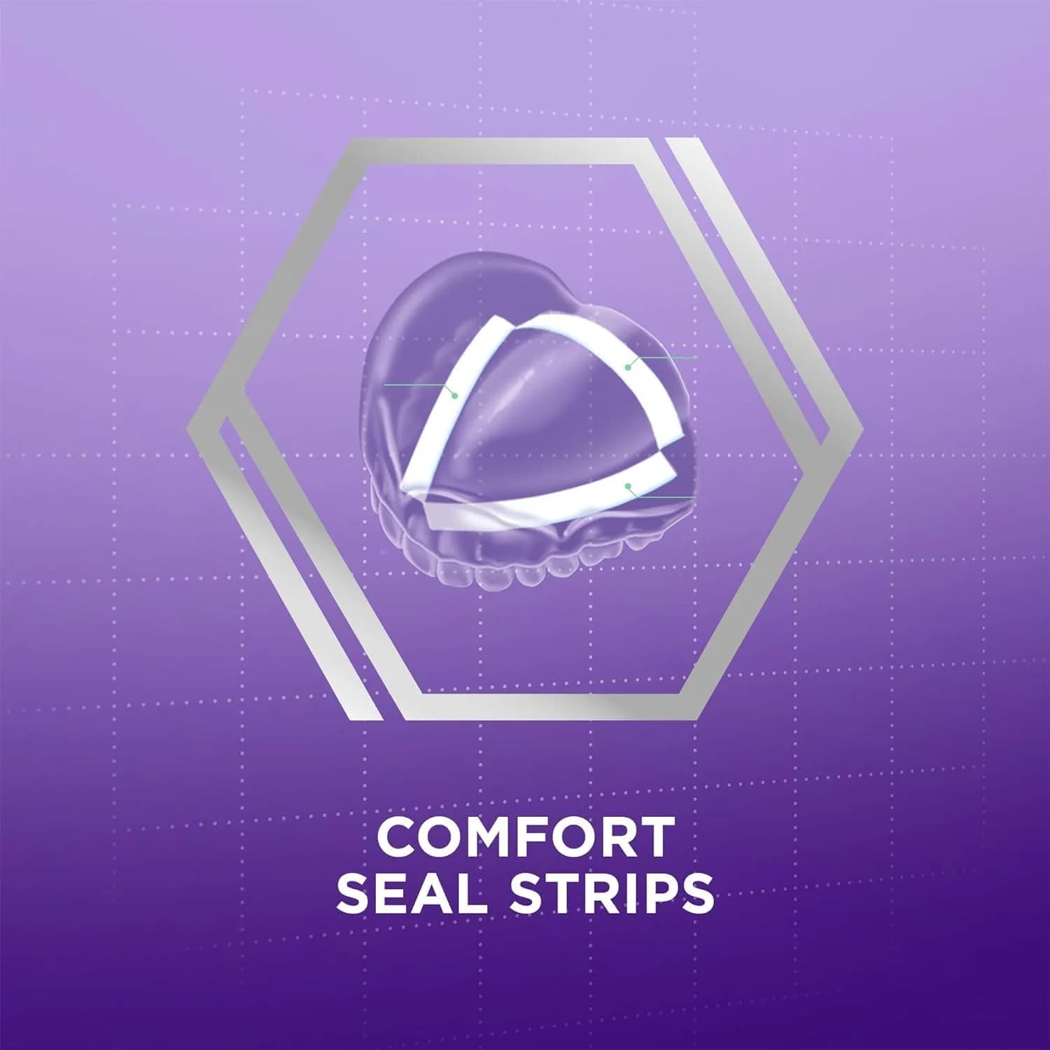 Super Poli-Grip Denture Adhesive Strips 40 Count | All-Day Comfort Seal - view 4