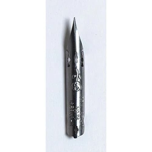 Brause Rose 76 Nib (Pack of 3, 0.3mm) | Fine Point Calligraphy Nibs for Smooth Ink Flow thumbnail 2