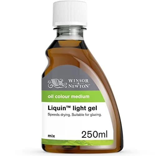 Winsor & Newton Liquin Light Gel Medium 250ml (8.4 Fl Oz) | Speeds Drying for Oil Paints thumbnail 1