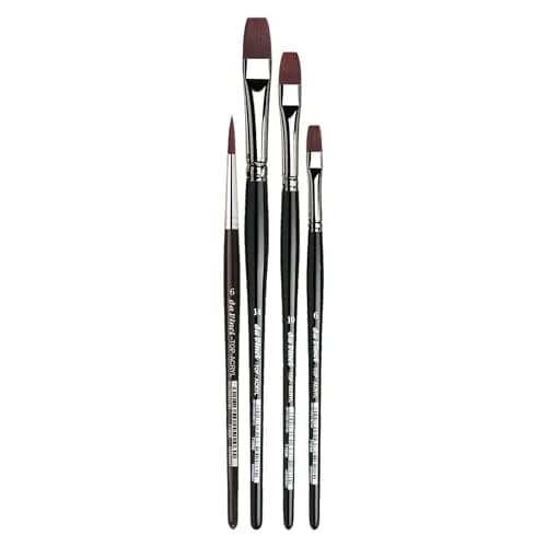 da Vinci Watercolor Series 4220 Top Acryl Brush Set for Acrylic, Oil, and Watercolor | Multiple Sizes, Handmade in Germany thumbnail 4
