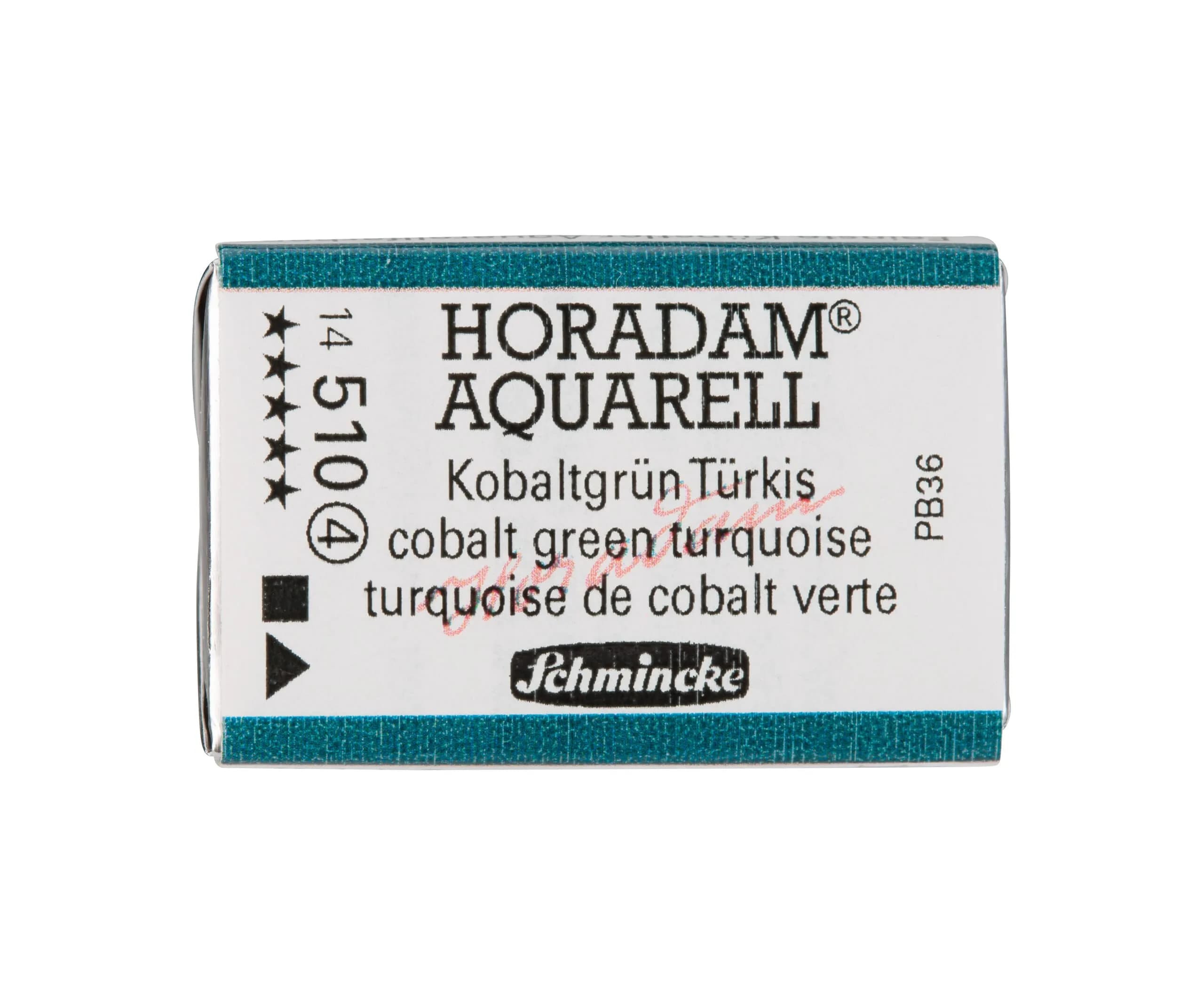 Schmincke Watercolor Pans - Cobalt Green Turquoise | High-Quality Artist Watercolor (70-120 chars)