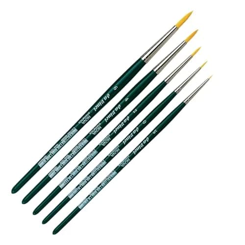 da Vinci Watercolor Series 5230 Nova Paint Brush Set, Synthetic with Vegetable Oil Brush Soap, Multiple Sizes (5 Brushes) thumbnail 3