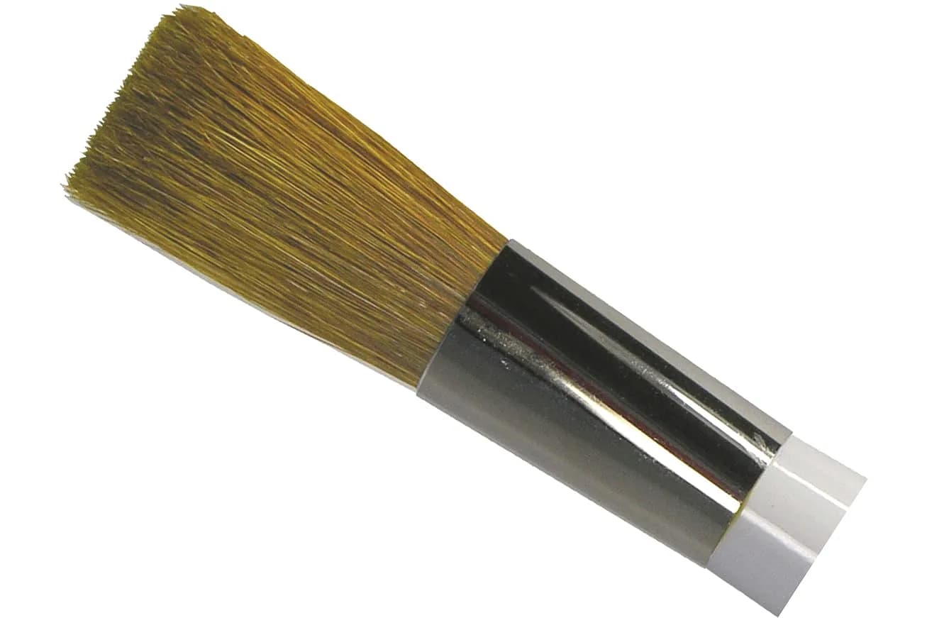 Bob Ross 1/2" Round Foliage Brush (Pack of 2) | Natural Bristle Artist Brush for Wet-on-Wet Technique — Round 1/2" Width