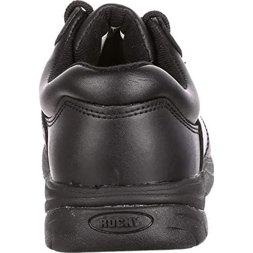 ROCKY SlipStop 911 Plain Toe Oxford Shoe, Black, Size 8 | Water-Resistant Full-Grain Leather Work Shoe thumbnail 5