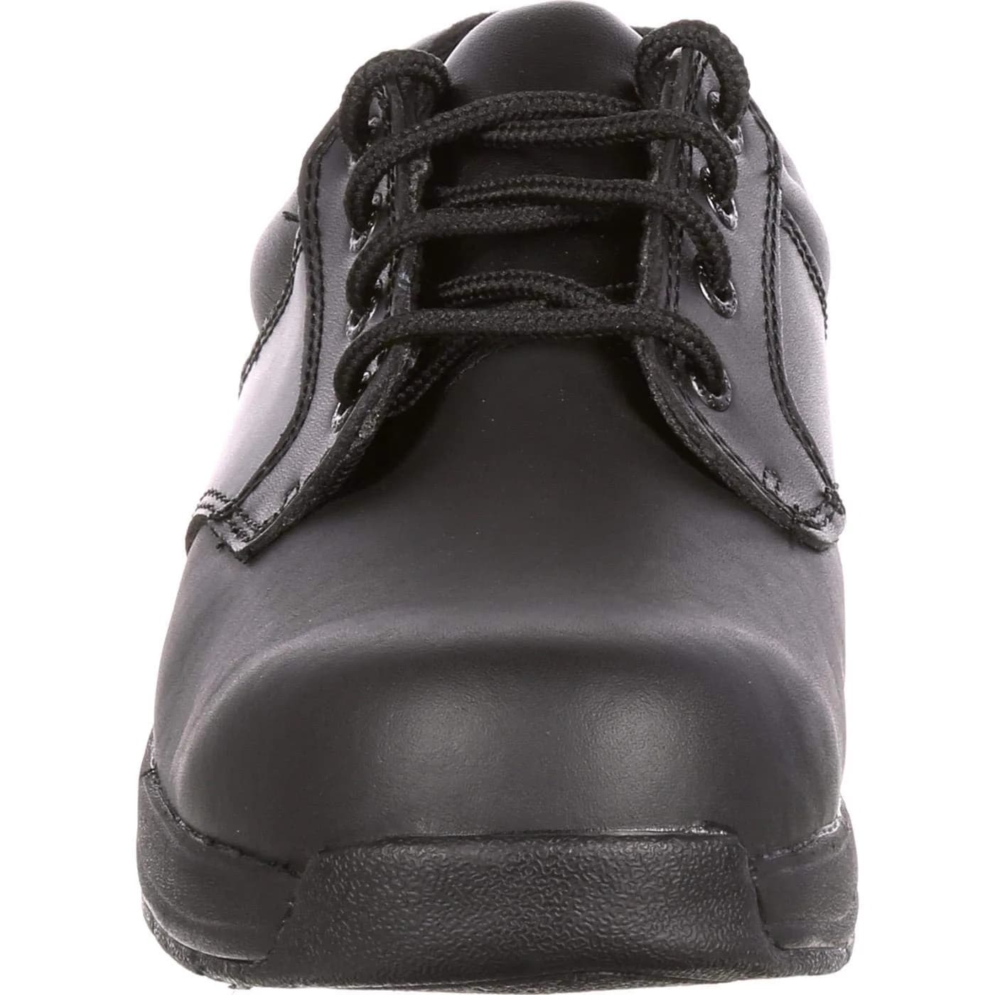 ROCKY SlipStop 911 Plain Toe Oxford Shoe, Black, Size 9(ME) | Water-Resistant Full-Grain Leather Work Shoe thumbnail 4