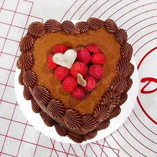 Fat Daddio's PHT-83 Anodized Aluminum Heart Cake Pan, 8 x 3 Inch | Deep, Durable Bakeware for Special Occasions thumbnail 6