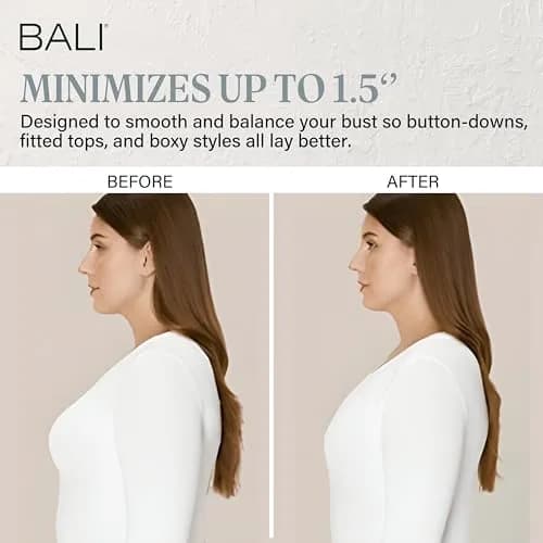 Bali Passion for Comfort Underwire Minimizer Bra 38DDD | Supports & Shapes thumbnail 4