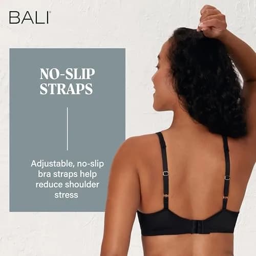 Bali Passion for Comfort Underwire Minimizer Bra 38DDD | Supports & Shapes thumbnail 3