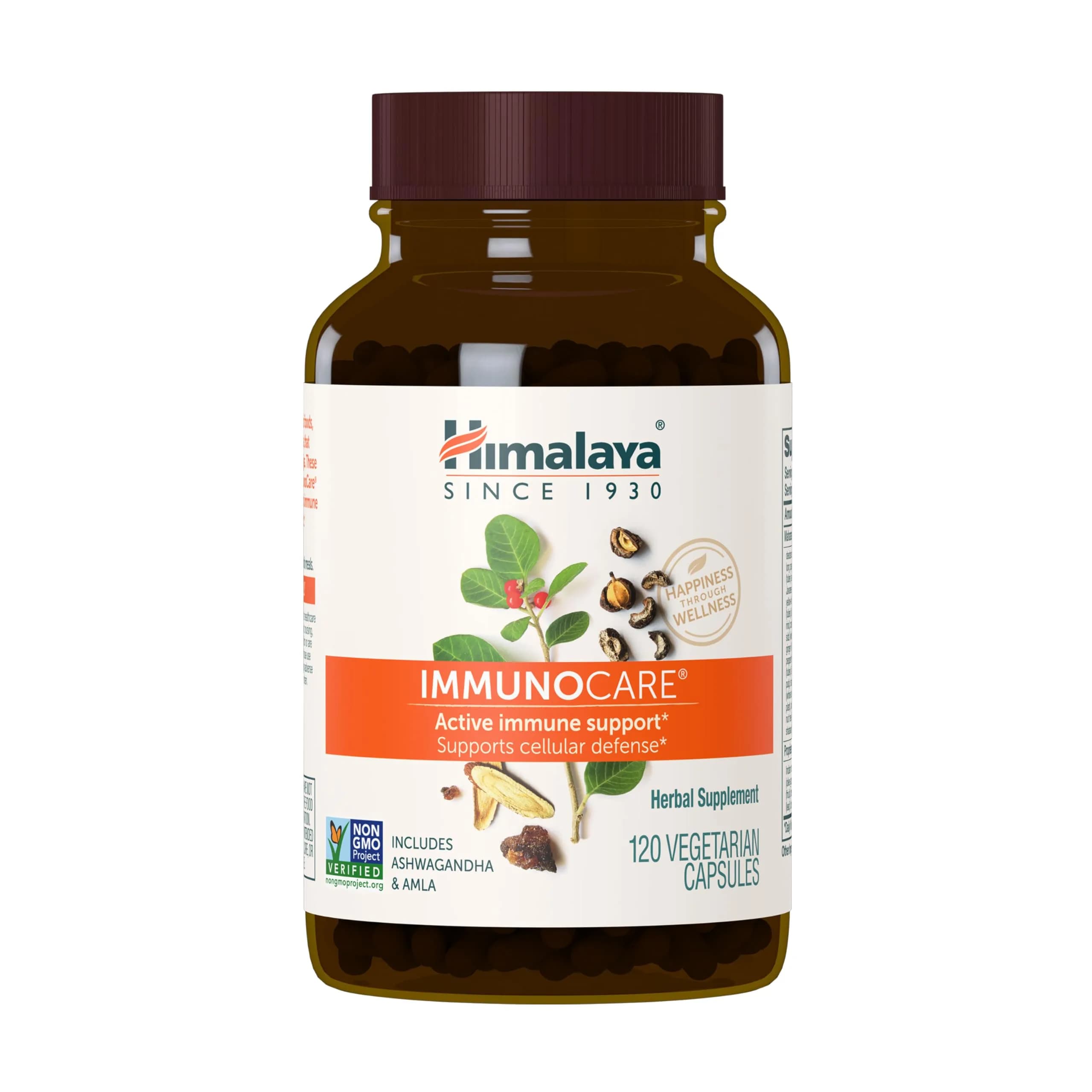 Himalaya ImmunoCare Herbal Immune Supplement, 840 mg | Supports Immunity & Seasonal Defense — Capsule