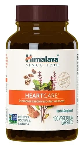 Himalaya HeartCare Cardiovascular Wellness Supplement 720 mg 120 Capsules | Supports Heart Health & Normal Cholesterol thumbnail 1