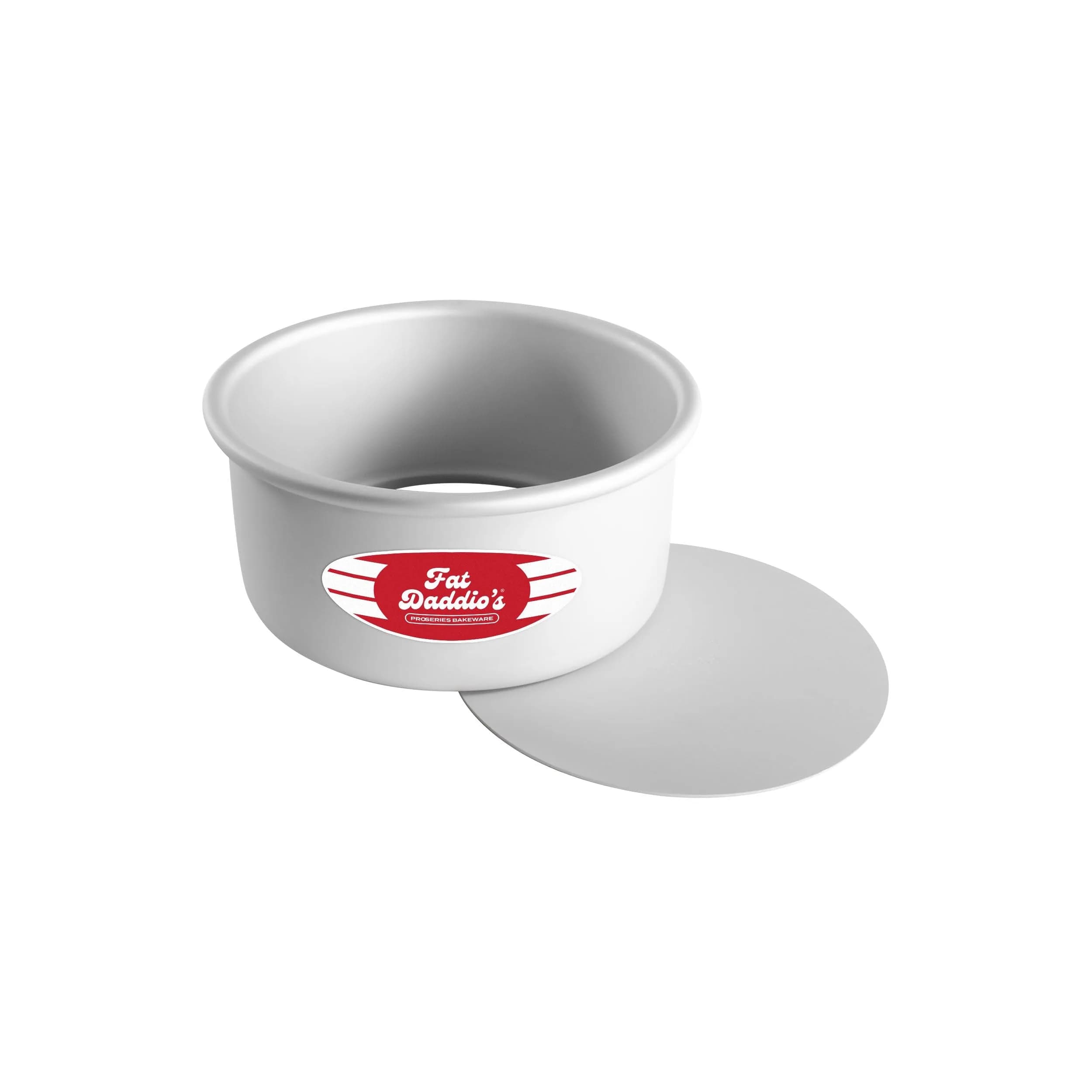 Fat Daddio's PCC-63 Round Cheesecake Pan 6 x 3 Inch | Professional Aluminum Bakeware for Cheesecakes & Specialty Desserts — 6 x 3 Inch
