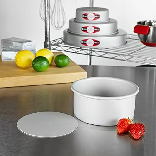 Fat Daddio's PCC-63 Round Cheesecake Pan 6 x 3 Inch | Professional Aluminum Bakeware for Cheesecakes & Specialty Desserts thumbnail 3