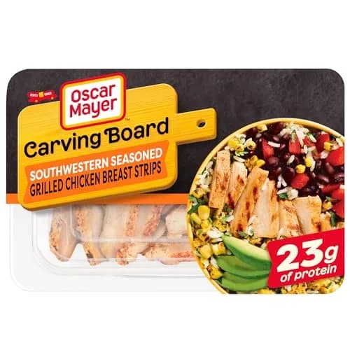 Oscar Mayer Carving Board, Southwestern Seasoned Grilled Chicken, 6 oz | Fully Cooked, Ready to Eat thumbnail 1