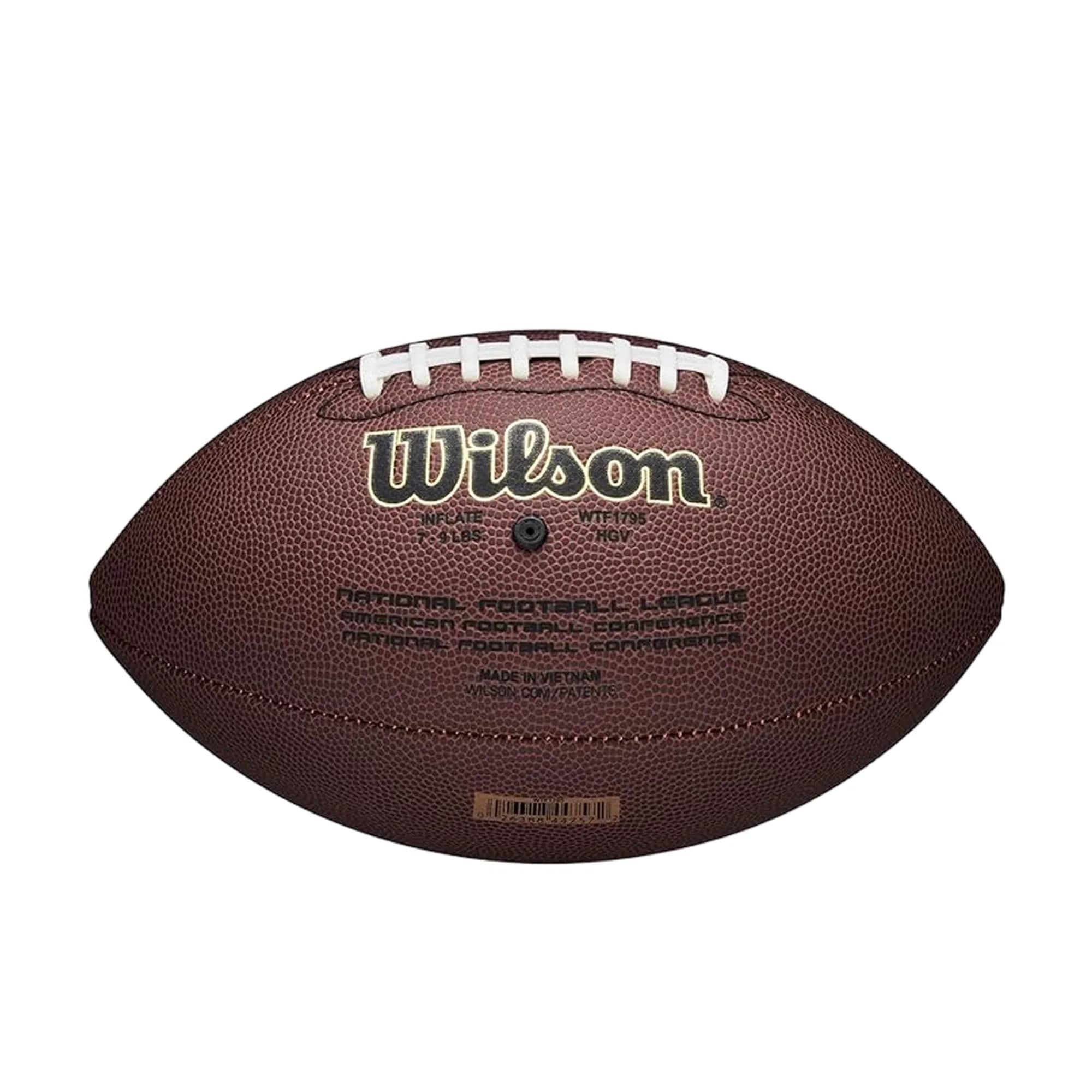 Wilson NFL Super Grip Composite Football - Official Size, Brown - view 3